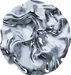 3D Amorphous Chromatic PuddleBlob